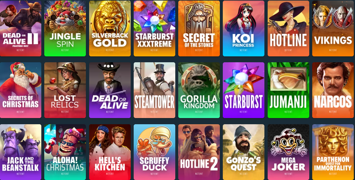 Netent En Çok Kazandıran Slot Oyunları